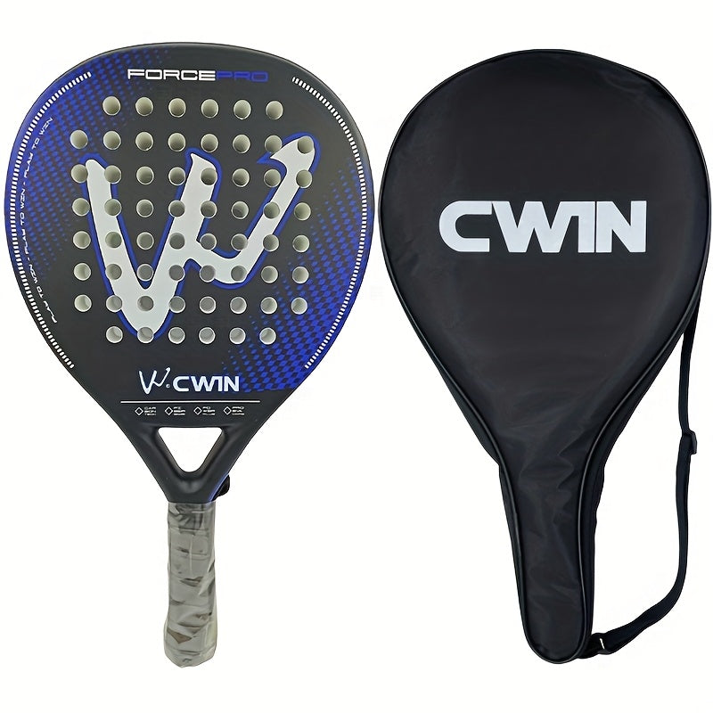 2025 New Padel Tennis Racket, Carbon Fiber, EVA Foam, Professional High-End Model, Ideal for Sports Lovers, Perfect Festival Gift