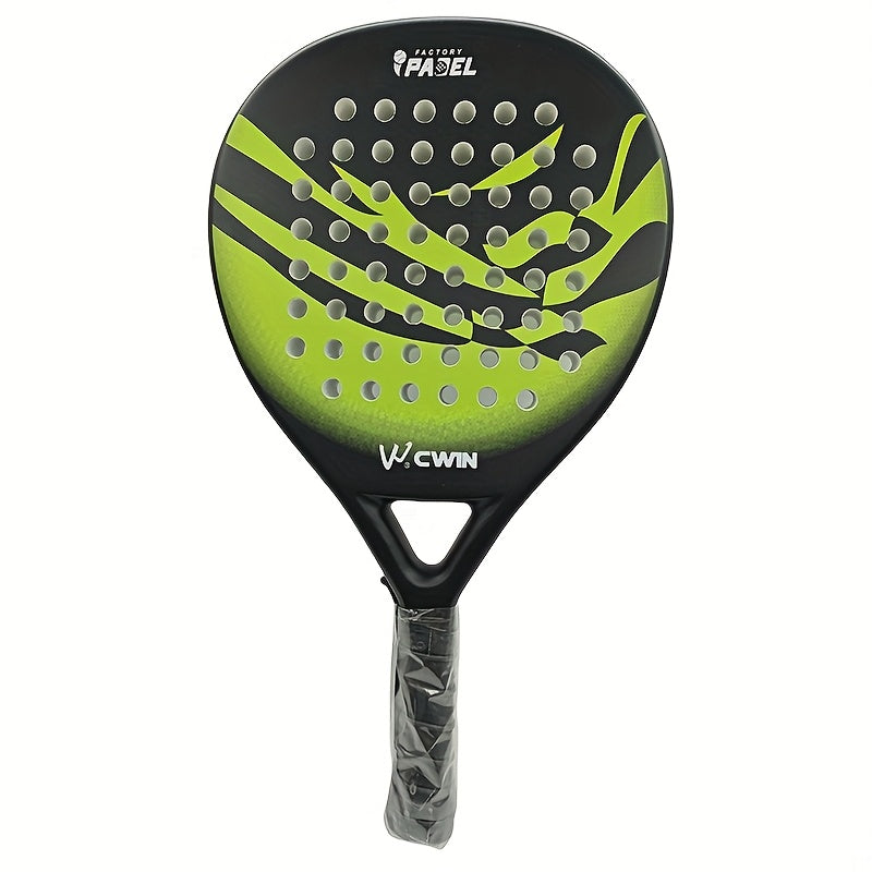 Padel Racket Tennis Carbon Fiber Soft EVA Face Tennis Paddle Racquet Racket with Padle Bag Cover with Free Gift New Hot