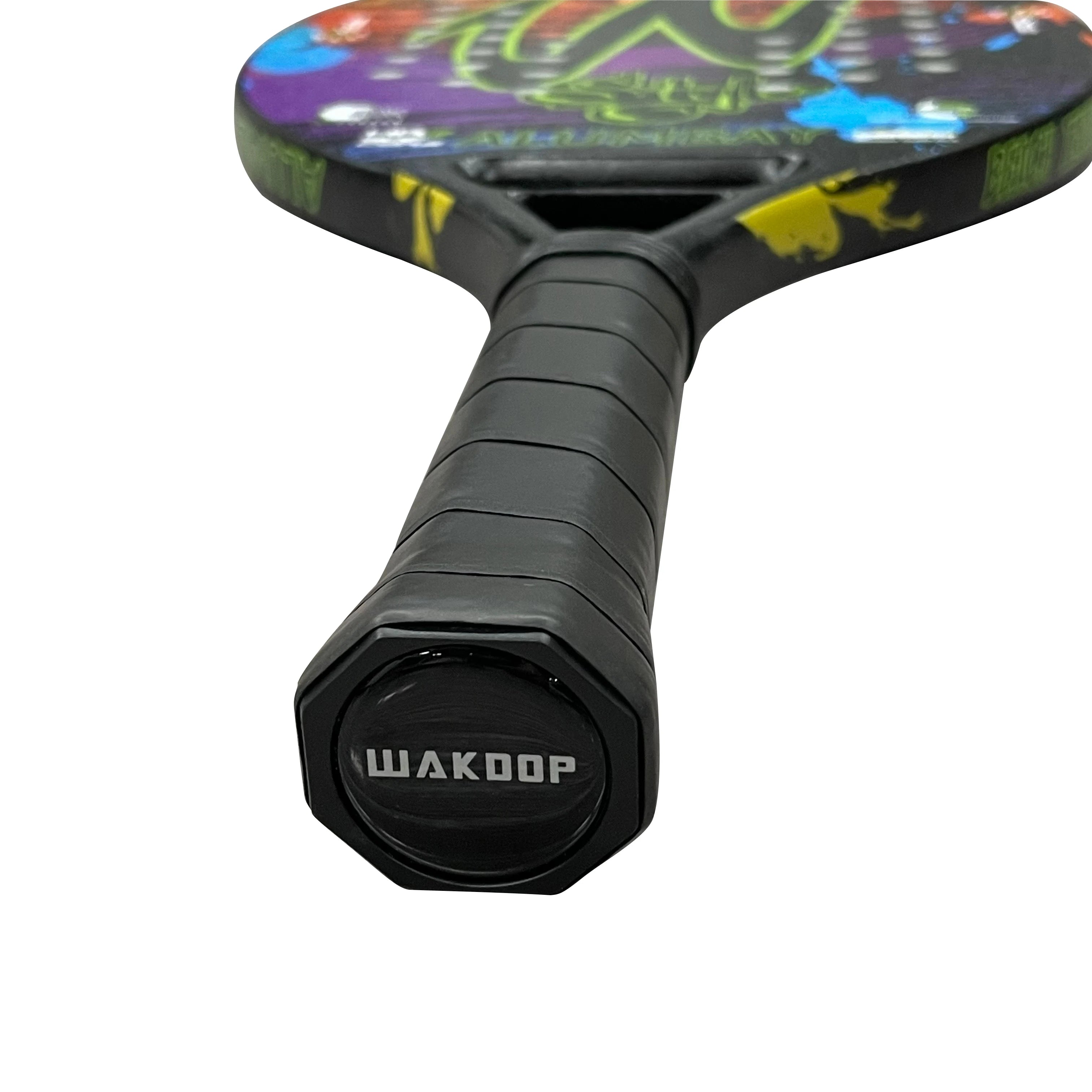 Wakdop 12K Raquete beach tenis Carbon Fiber Rough Surface Beach Tennis Racket
