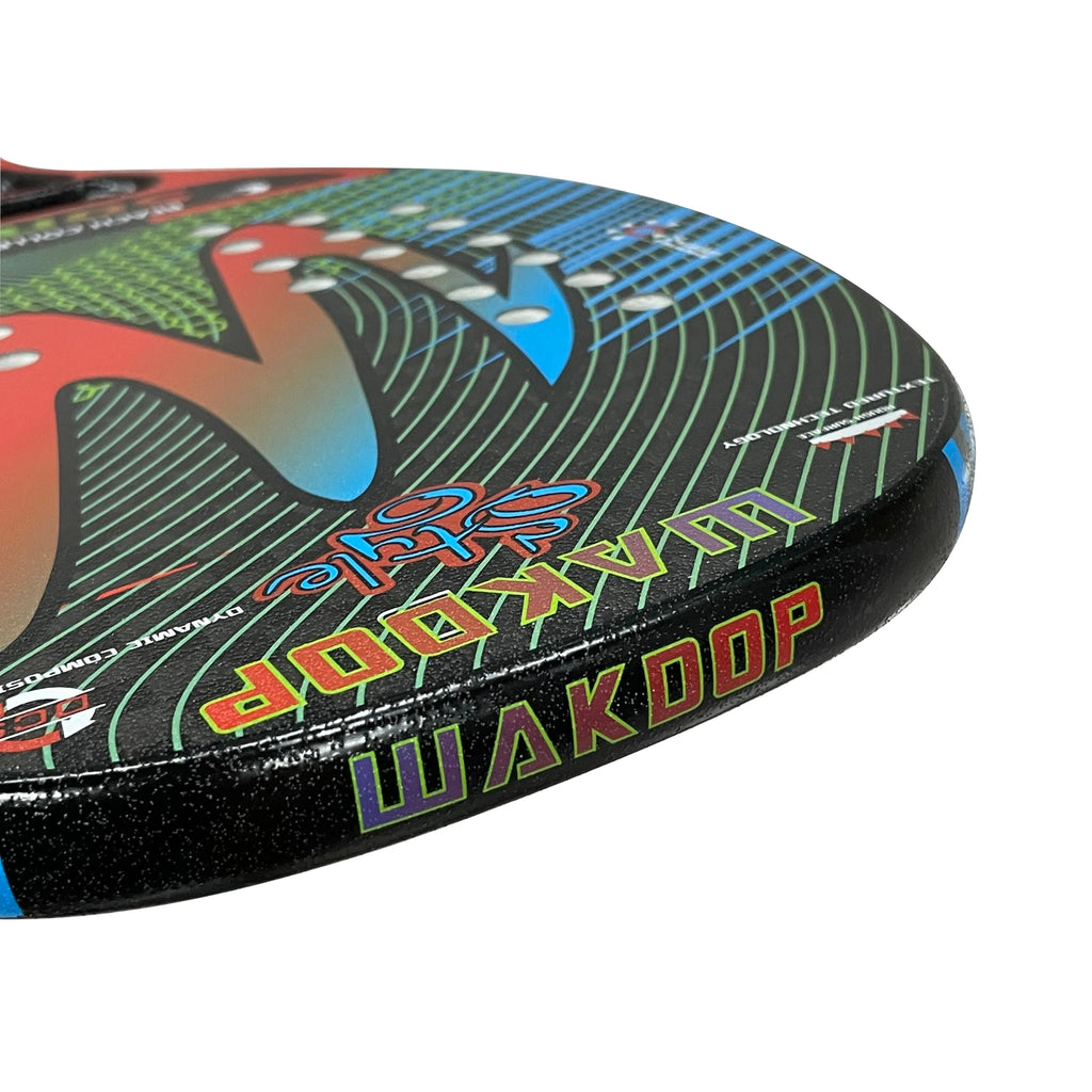 Wakdop 12K Raquete beach tenis Carbon Fiber Rough Surface Beach Tennis Racket