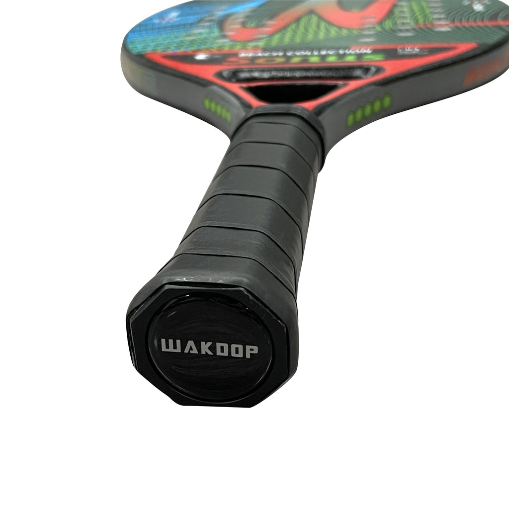 Wakdop 12K Raquete beach tenis Carbon Fiber Rough Surface Beach Tennis Racket
