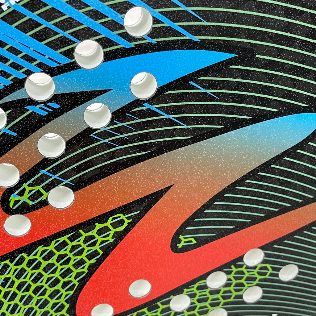 Wakdop 12K Raquete beach tenis Carbon Fiber Rough Surface Beach Tennis Racket