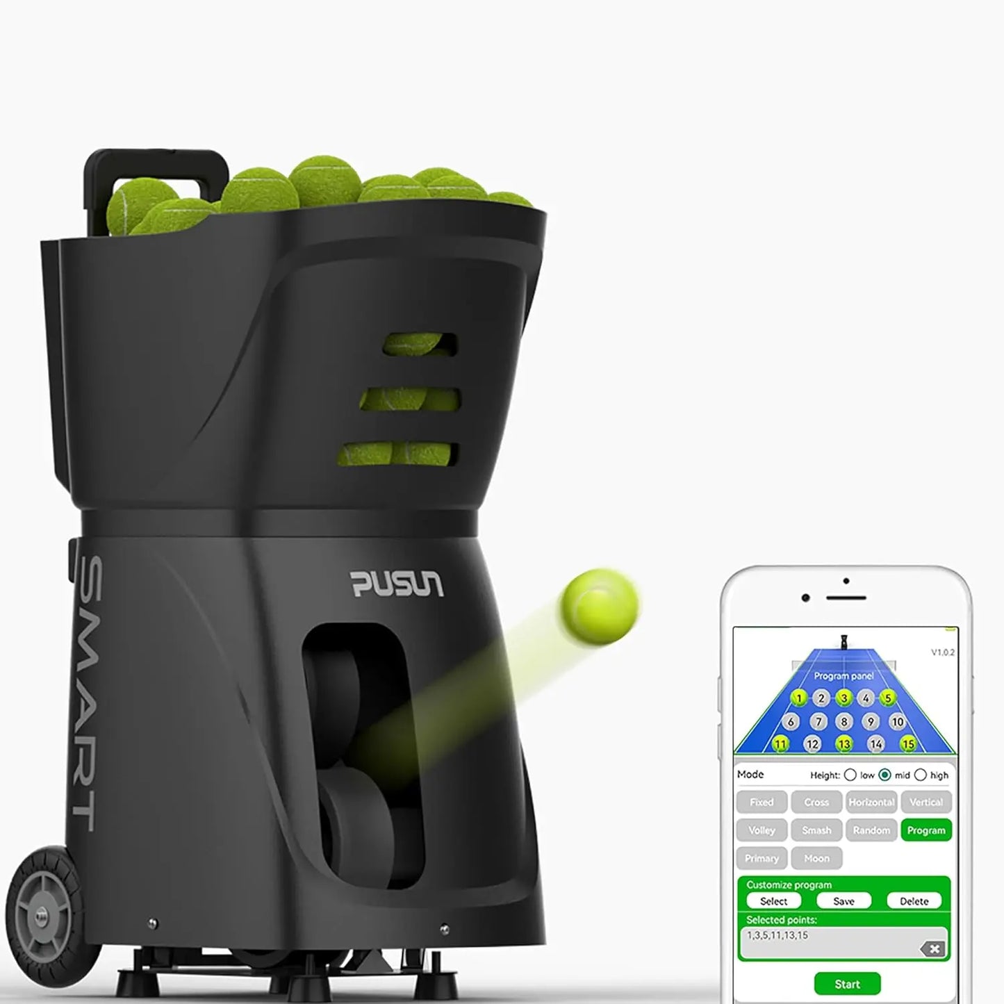 Brand New Robot Tennis Serve Machine Smart Auto Tennis ball launcher machine
