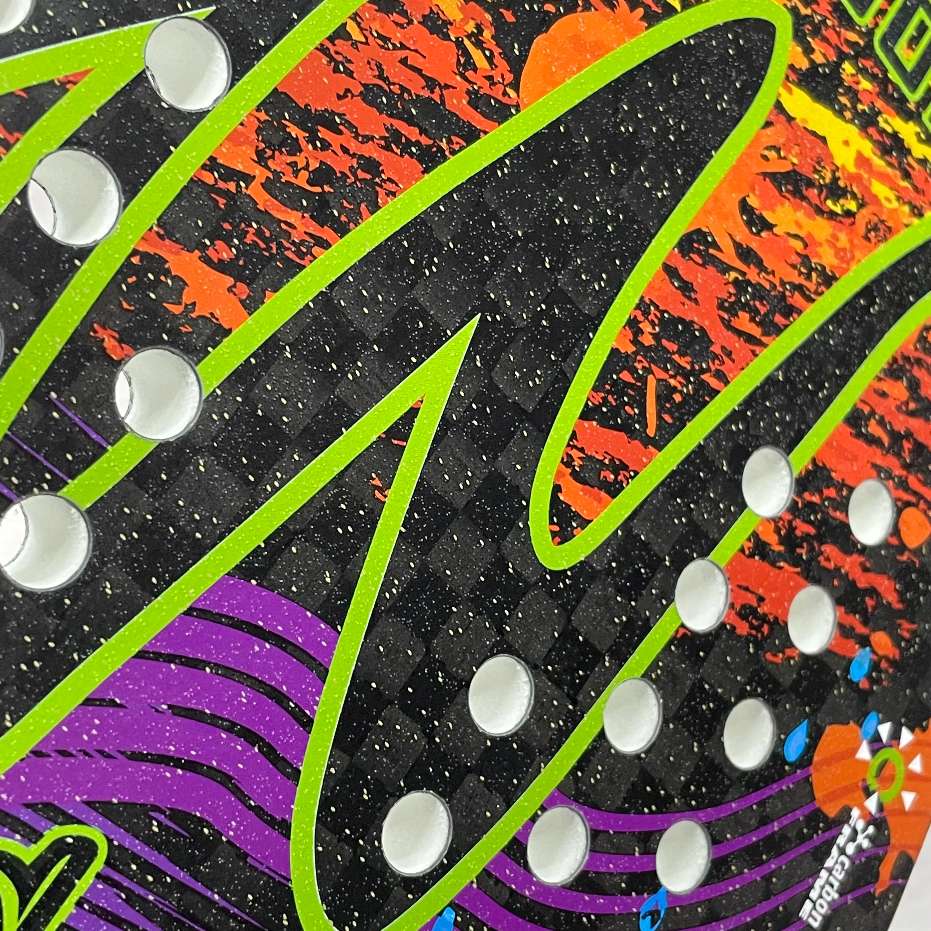 Wakdop 12K Raquete beach tenis Carbon Fiber Rough Surface Beach Tennis Racket