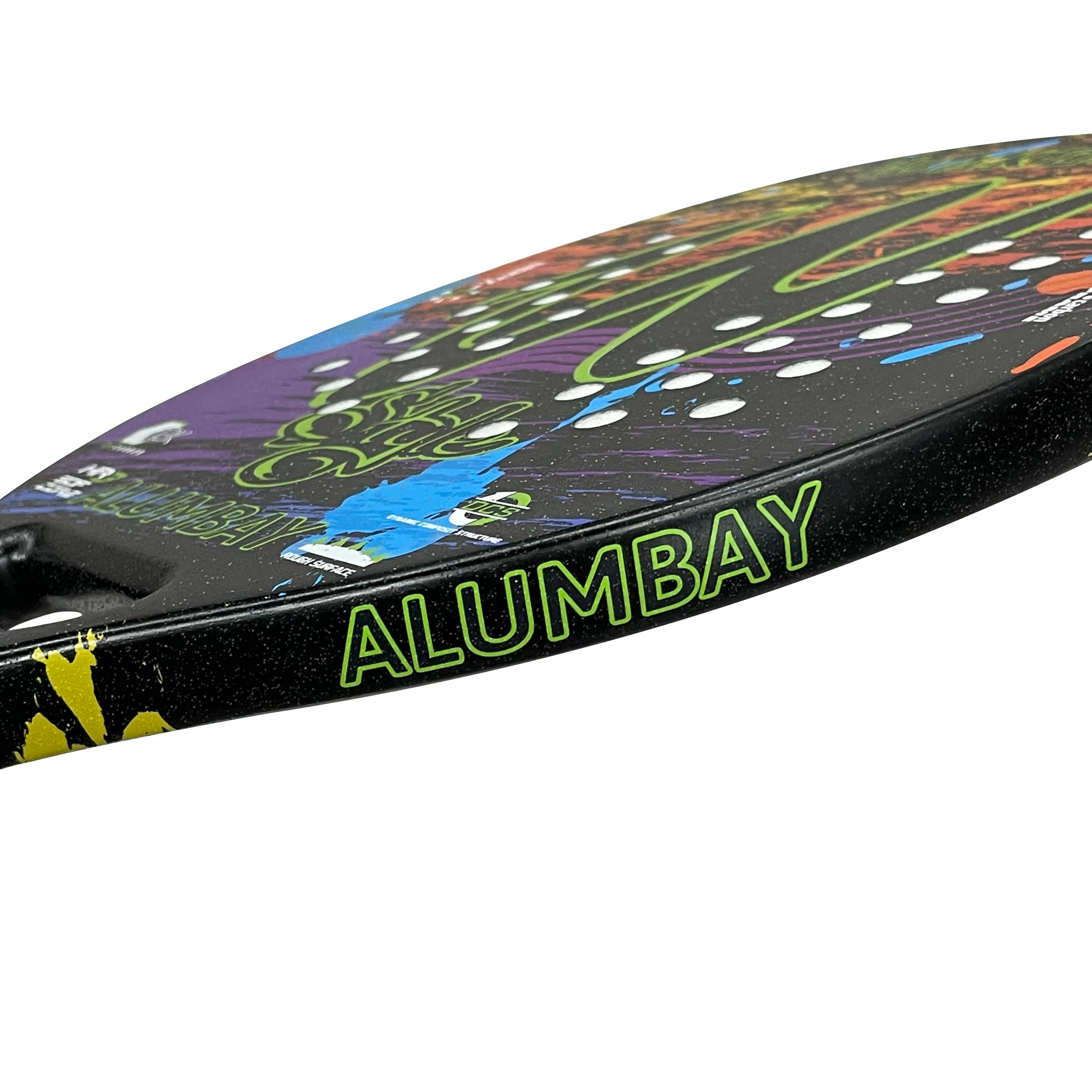 Wakdop 12K Raquete beach tenis Carbon Fiber Rough Surface Beach Tennis Racket