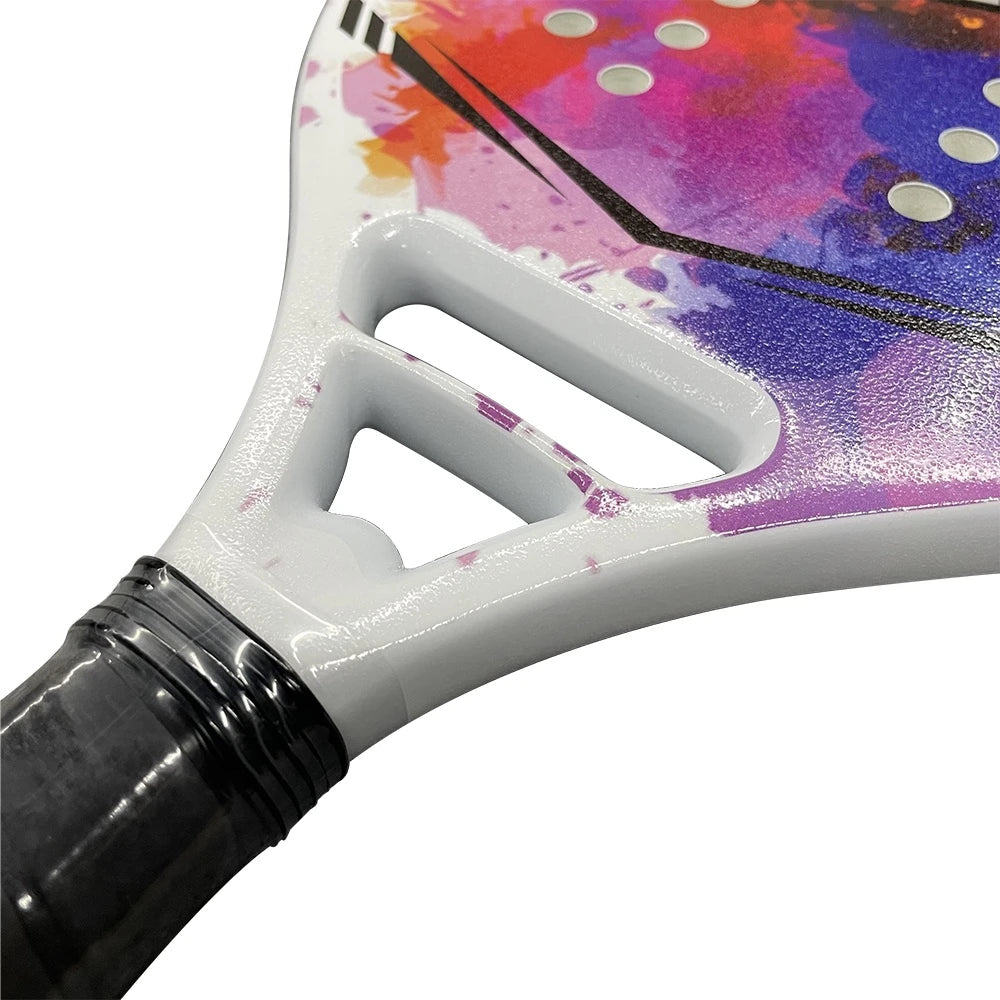 Original Kawasaki Beach Tennis Racket Carbon Professional Raquete beach tenis Tennis Racquet Rough Face With Bag