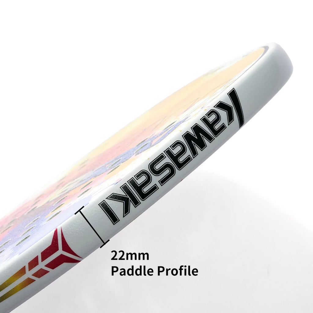 Original Kawasaki Beach Tennis Racket Carbon Professional Raquete beach tenis Tennis Racquet Rough Face With Bag