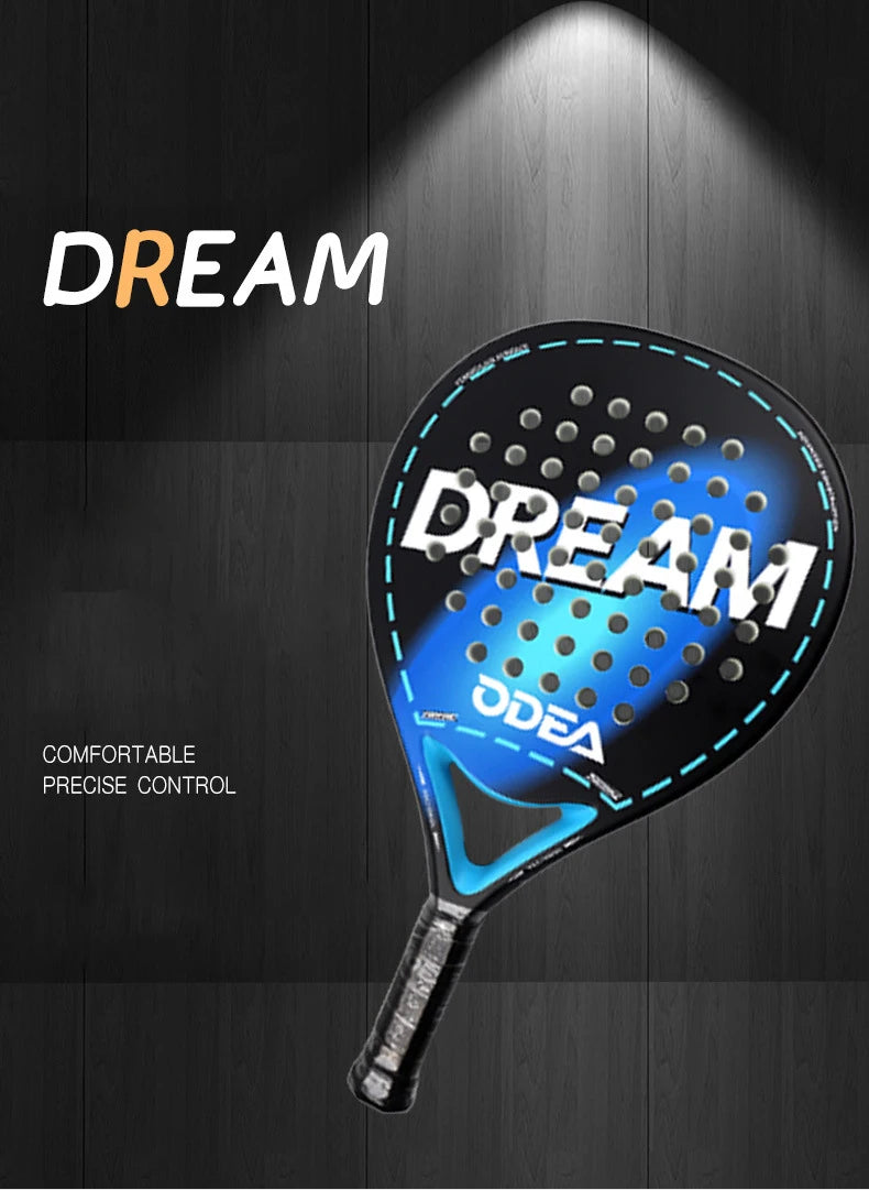 Odea Plate Tennis Racket Cage Beach Paddle Professional Advanced Carbon Fiber Sports Racket Outdoor Sports Racket