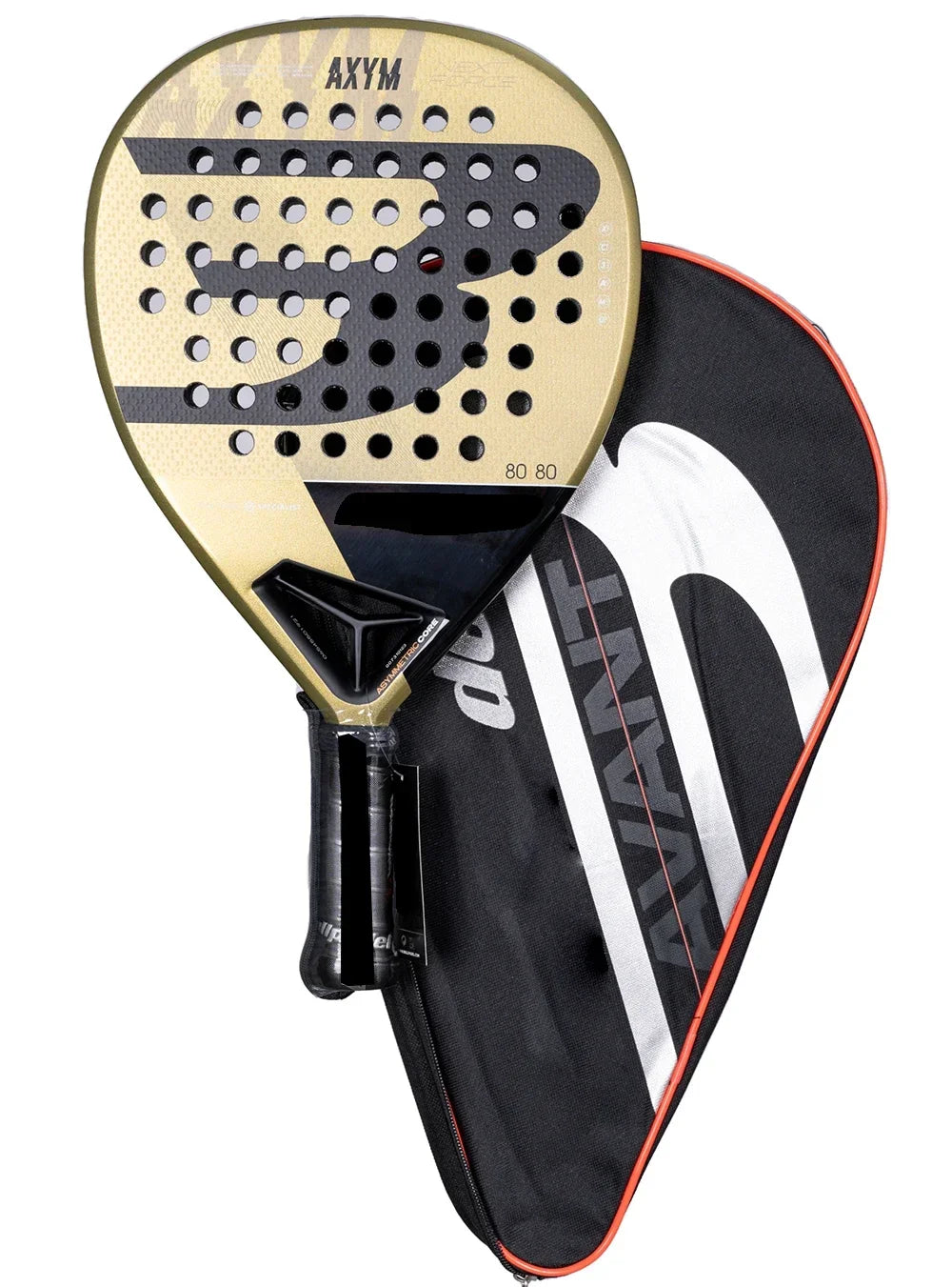 Ionic PWORE 2023 Blue Padel Racket | Carbon Fiber Surface | EVA Core | Optimal Balance of Power & Control | Lightweight Design