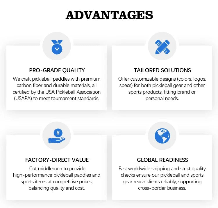 EVA Power Surrounding Foam Boomstik Core Pickleball Paddle Sweet Dessert Balanced MOI Training System Raw Carbon Fiber Epp