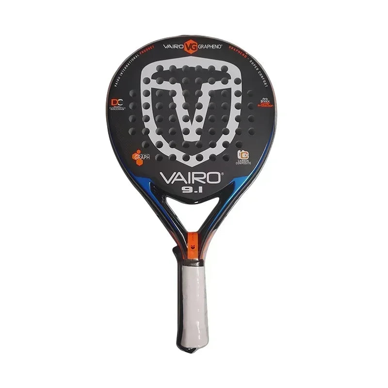 Padel Plate Tennis Racket Carbon Fibre Composite Diamond Shaped EVA Laminated Foam HPS Fengdong 3D SPIN Sports Racquet
