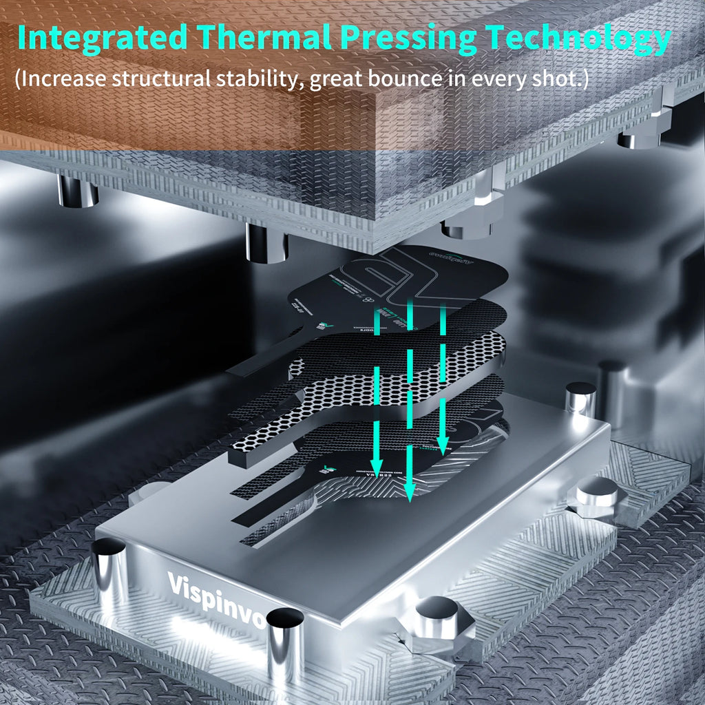 Pickleball racket gift box set carbon fiber T700 integrated racket certified by USAPA balanced racket - black and white