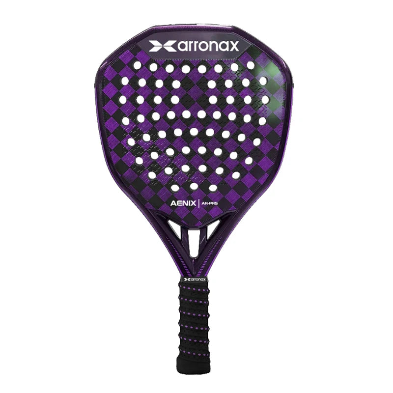 2025 New High Quality Professional Padel Tennis Rackets Soft Face Carbon Fiber Light weight Fashionable EVA Sports Racquet