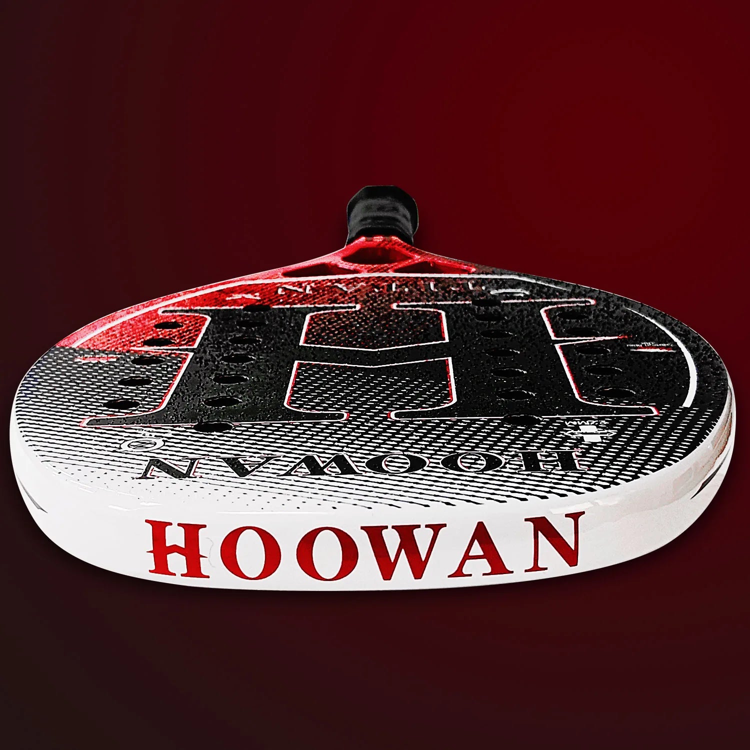 HOOWAN TITAN 18K Beach Tennis Racket Professional T700 Carbon Fiber 18K Rough Surface 22MM Profil Well Balance