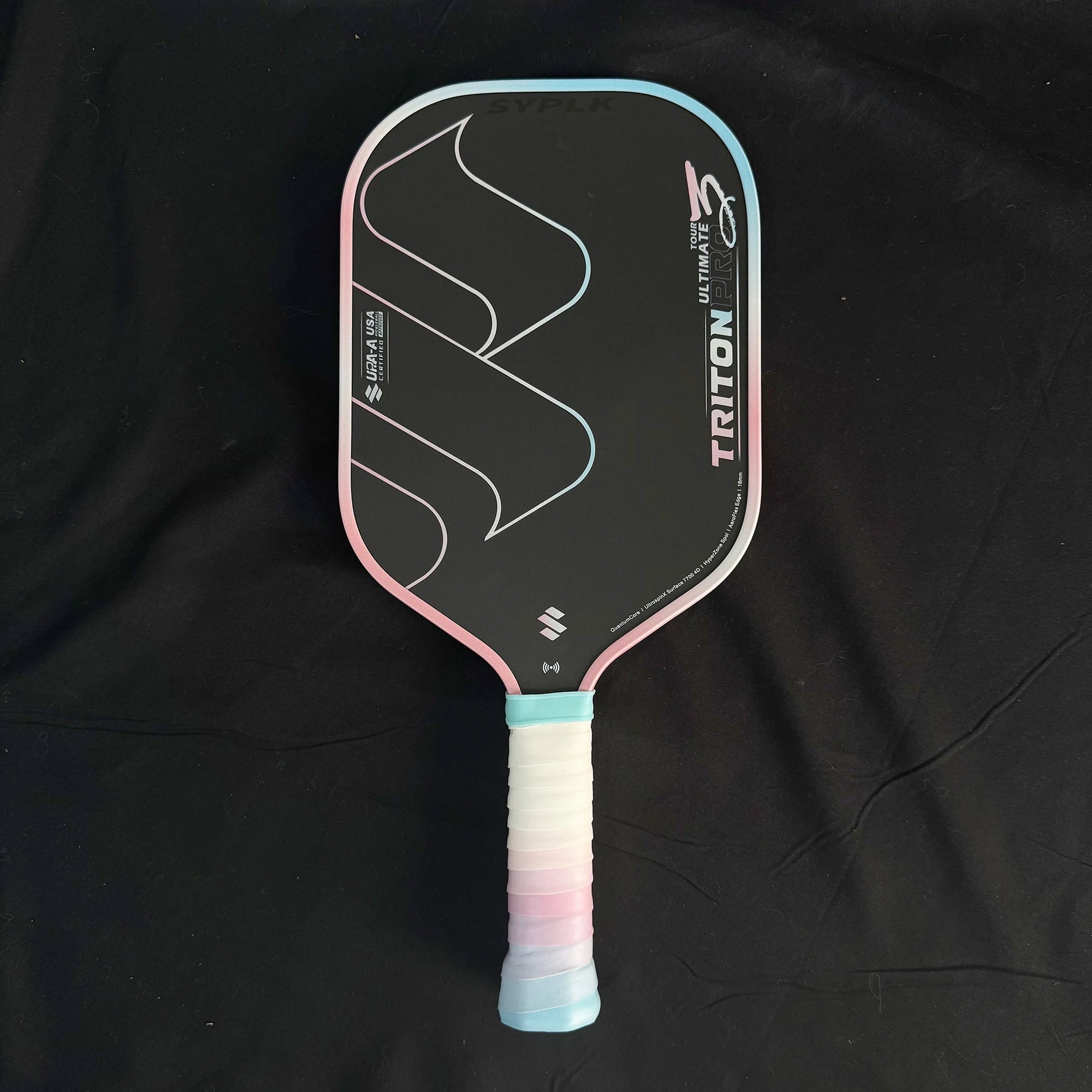 TRITON PRO Thermoformed Pickleball Paddle, T700 Carbon Fiber Pickleball Paddle, Non-Slip Grip with Hand Glue, Polypropylene Core