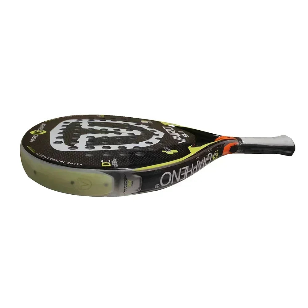 Padel Plate Tennis Racket Carbon Fibre Composite Diamond Shaped EVA Laminated Foam HPS Fengdong 3D SPIN Sports Racquet