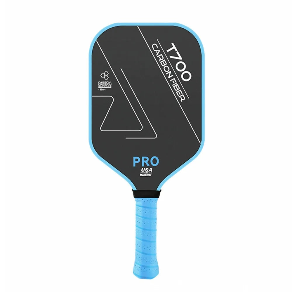 1pc T700 Pickleball Paddles Carbon Fiber USAPA Approved Pickleball Rackets Frosted Surface Non-slip Grip Pickle Ball Paddle