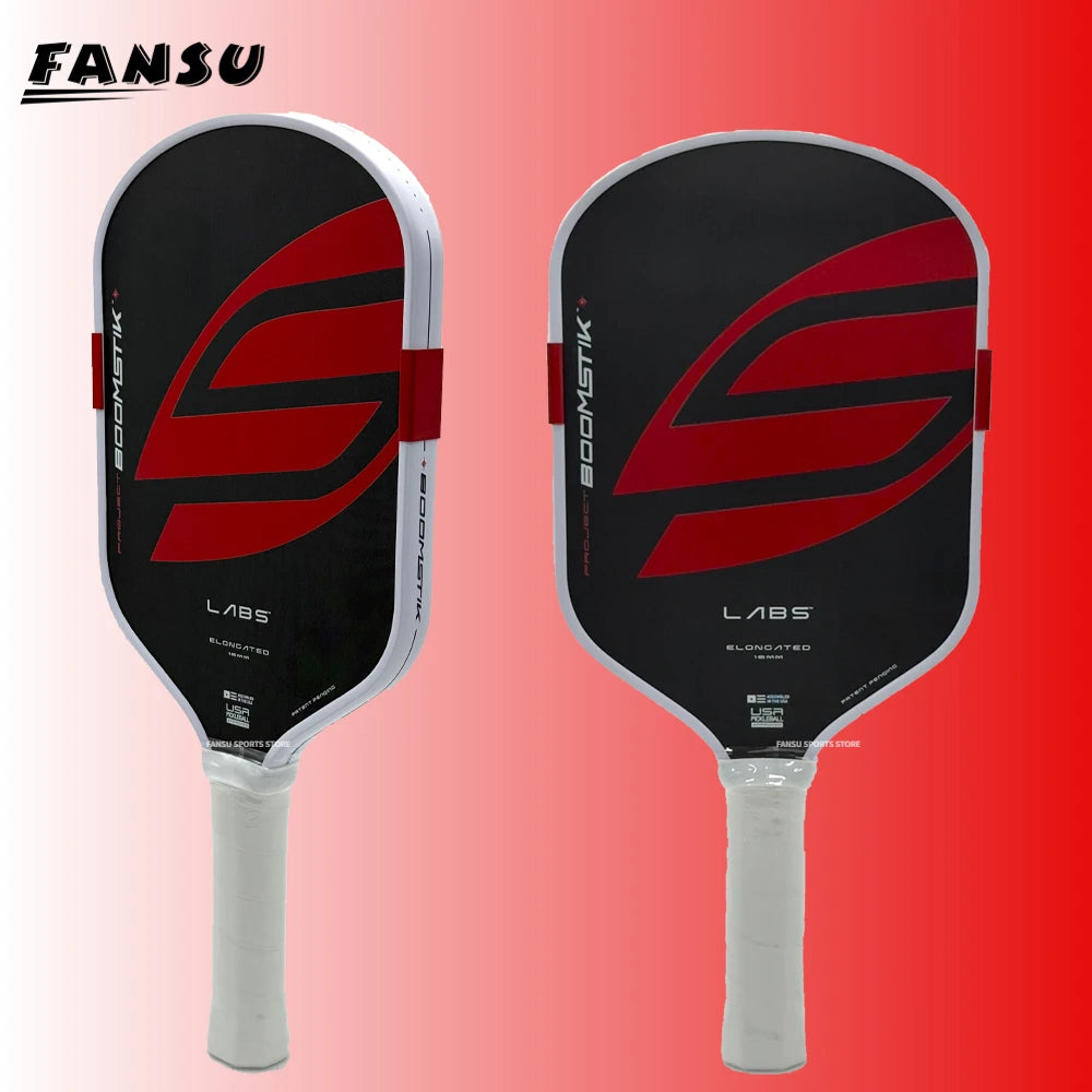 EVA Power Surrounding Foam Boomstik Core Pickleball Paddle Sweet Dessert Balanced MOI Training System Raw Carbon Fiber Epp