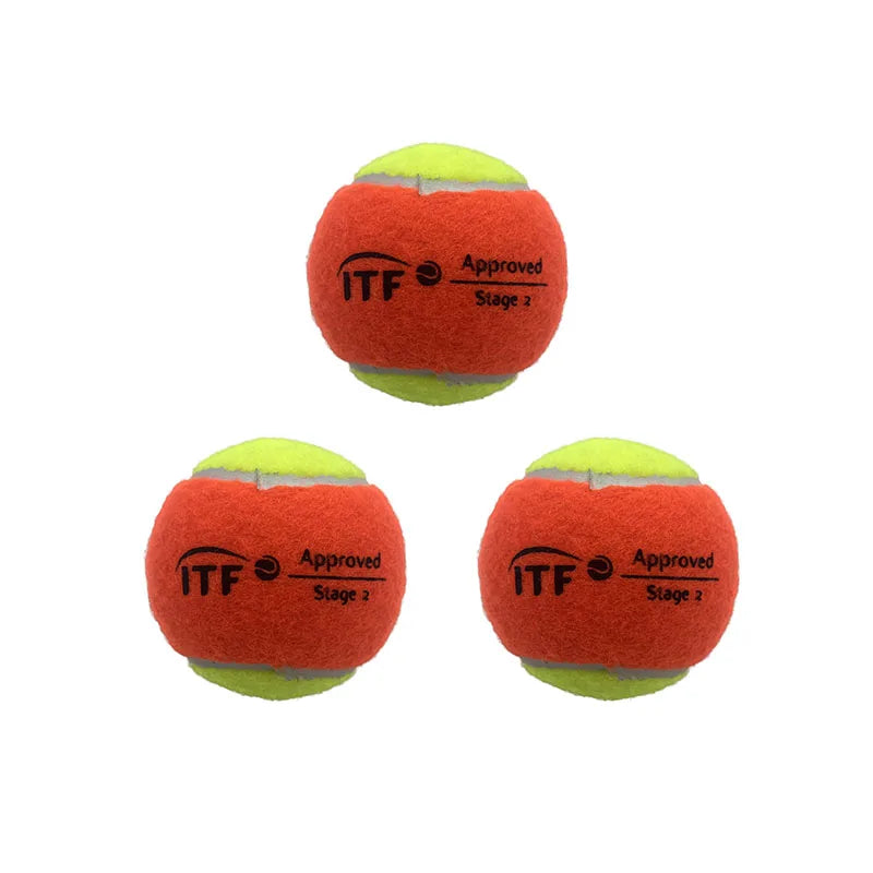 3 Pcs ITF Certified Beach Tennis Balls Standard Pressure Professional Training Balls Children Tennis Accessories 2023 New