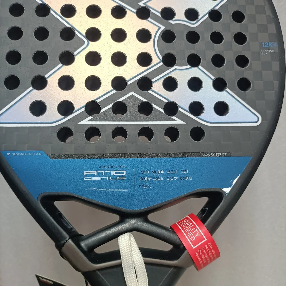 Hot Professional Padel Tennis Racket Carbon Fibre Composite Diamond Shaped EVA Laminated Foam Fengdong 3D SPIN Sports Racquet