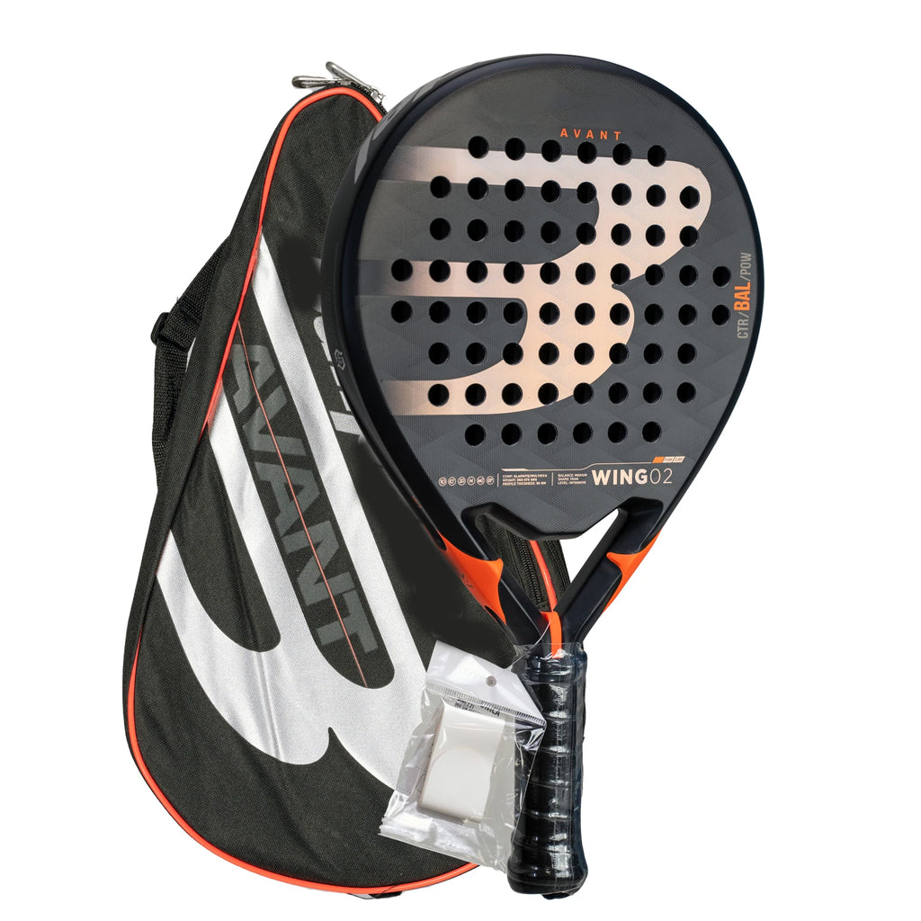 Ionic PWORE 2023 Blue Padel Racket | Carbon Fiber Surface | EVA Core | Optimal Balance of Power & Control | Lightweight Design