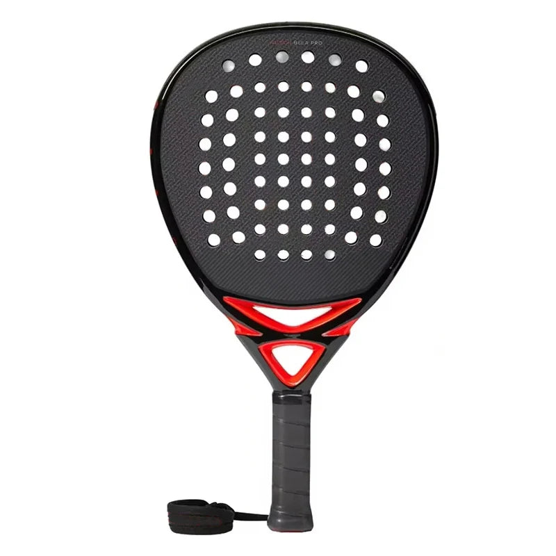 Padel Plate Tennis Racket Carbon Fibre Composite Diamond Shaped EVA Laminated Foam HPS Fengdong 3D SPIN Sports Racquet