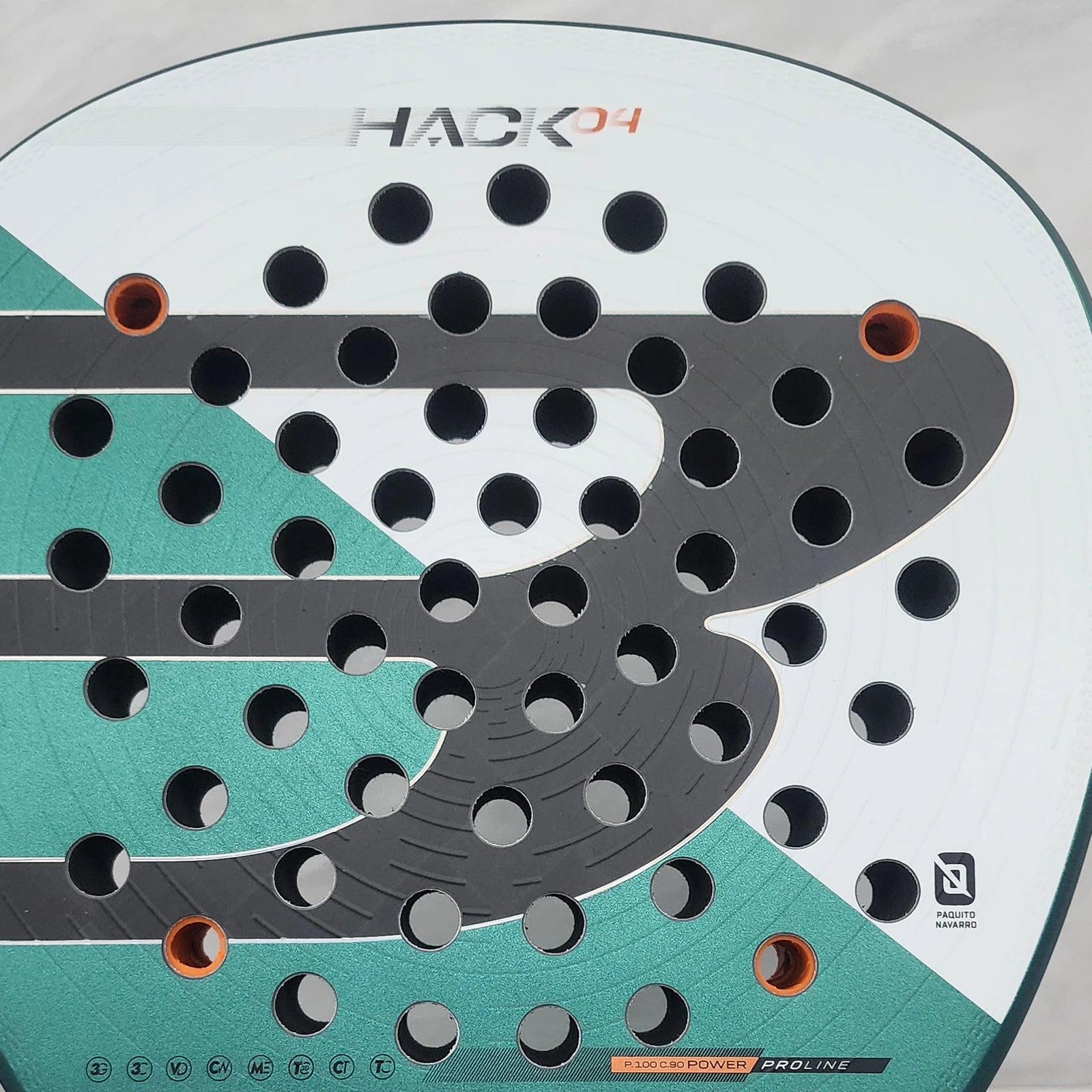 X-ONE-Carbon Fiber Paddle Raquete De Tenis  Nucleo Redondo Forma Para Iniciantes, Raquete Sem Capa Saco, 3K 12K 18K 2023-2025