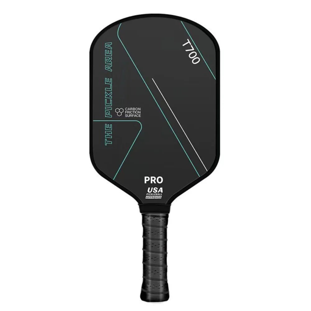 1pc T700 Pickleball Paddles Carbon Fiber USAPA Approved Pickleball Rackets Frosted Surface Non-slip Grip Pickle Ball Paddle