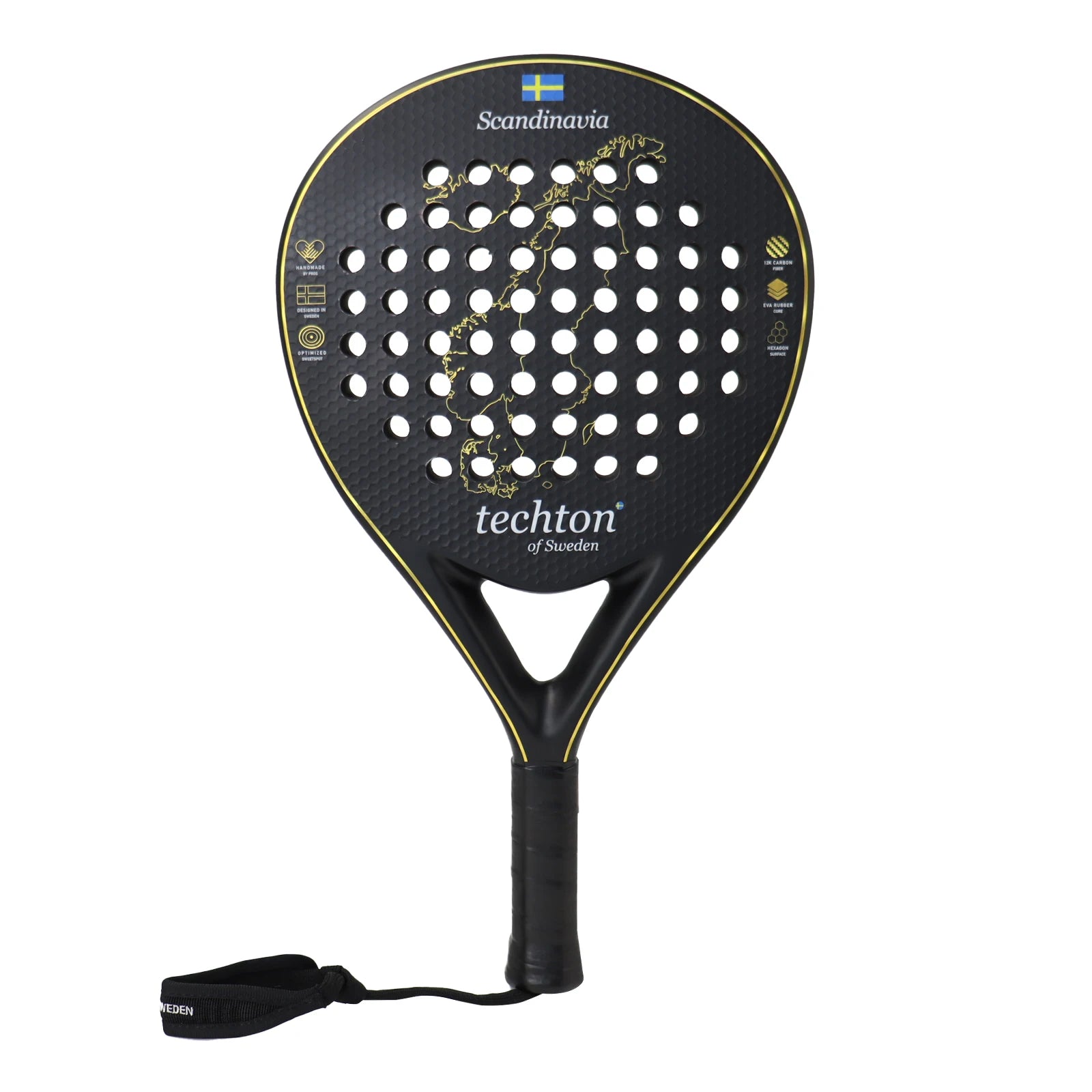 Pala Padel Raquetas de Tenis Racket Paddle Racquet EVA Soft 100%/3K/12K Carbon Fiber 3D Hexgon Paddle with Padel Bag Accessories