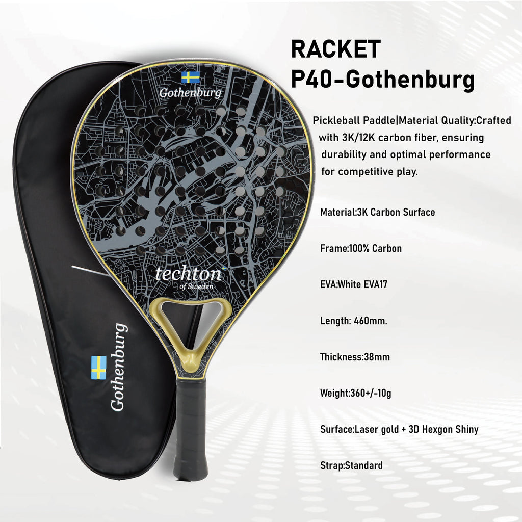 Pala Padel Raquetas de Tenis Racket Paddle Racquet EVA Soft 100%/3K/12K Carbon Fiber 3D Hexgon Paddle with Padel Bag Accessories