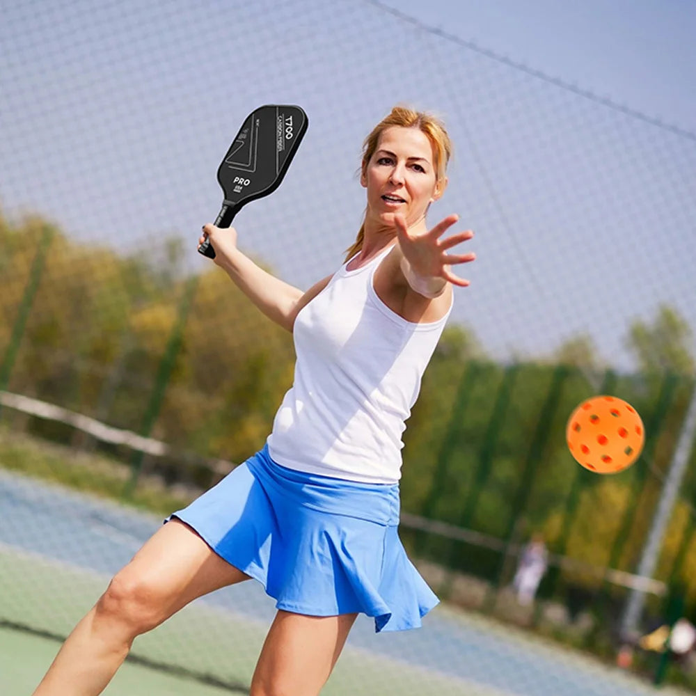 1pc T700 Pickleball Paddles Carbon Fiber USAPA Approved Pickleball Rackets Frosted Surface Non-slip Grip Pickle Ball Paddle