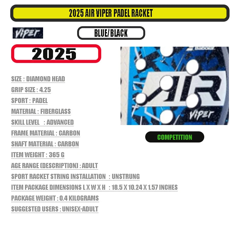 2025 New High Quality Professional Padel Tennis Rackets Soft Face Carbon Fiber Light weight Fashionable EVA Sports Racquet