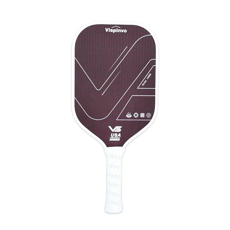 Vispinvo Kevlar Pickleball Racket Blade, Full Set, Tournament-level, High Elasticity, Lightweight, with Carbon Fiber