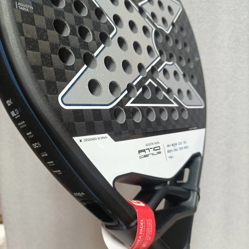 Hot Professional Padel Tennis Racket Carbon Fibre Composite Diamond Shaped EVA Laminated Foam Fengdong 3D SPIN Sports Racquet