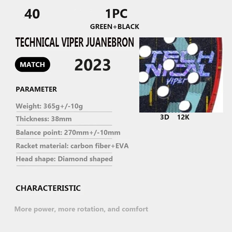 2025 New High Quality Professional Padel Tennis Rackets Soft Face Carbon Fiber Light weight Fashionable EVA Sports Racquet