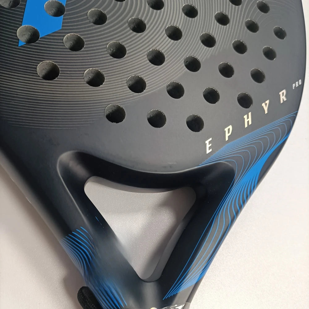 Hot Professional Padel Tennis Racket Carbon Fibre Composite Diamond Shaped EVA Laminated Foam Fengdong 3D SPIN Sports Racquet