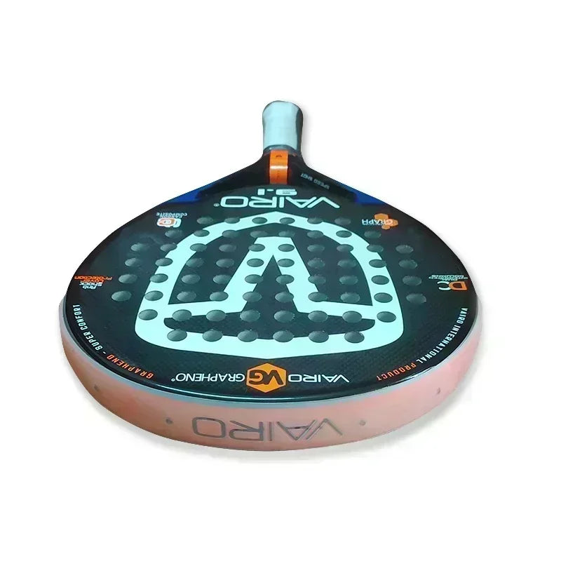 Padel Plate Tennis Racket Carbon Fibre Composite Diamond Shaped EVA Laminated Foam HPS Fengdong 3D SPIN Sports Racquet