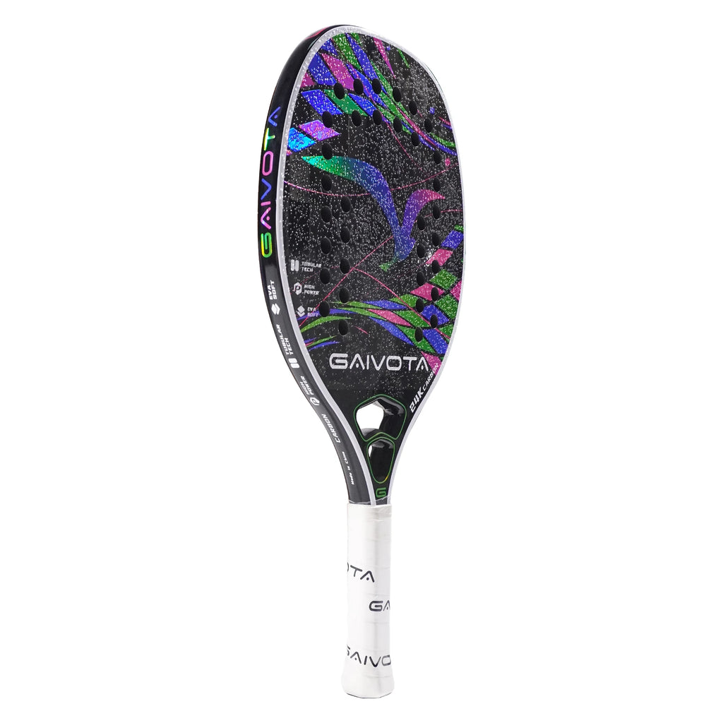 GAIVOTA 2025 300g lightweight beach tennis racket made of 24K carbon fiber, suitable for intermediate and advanced athletes