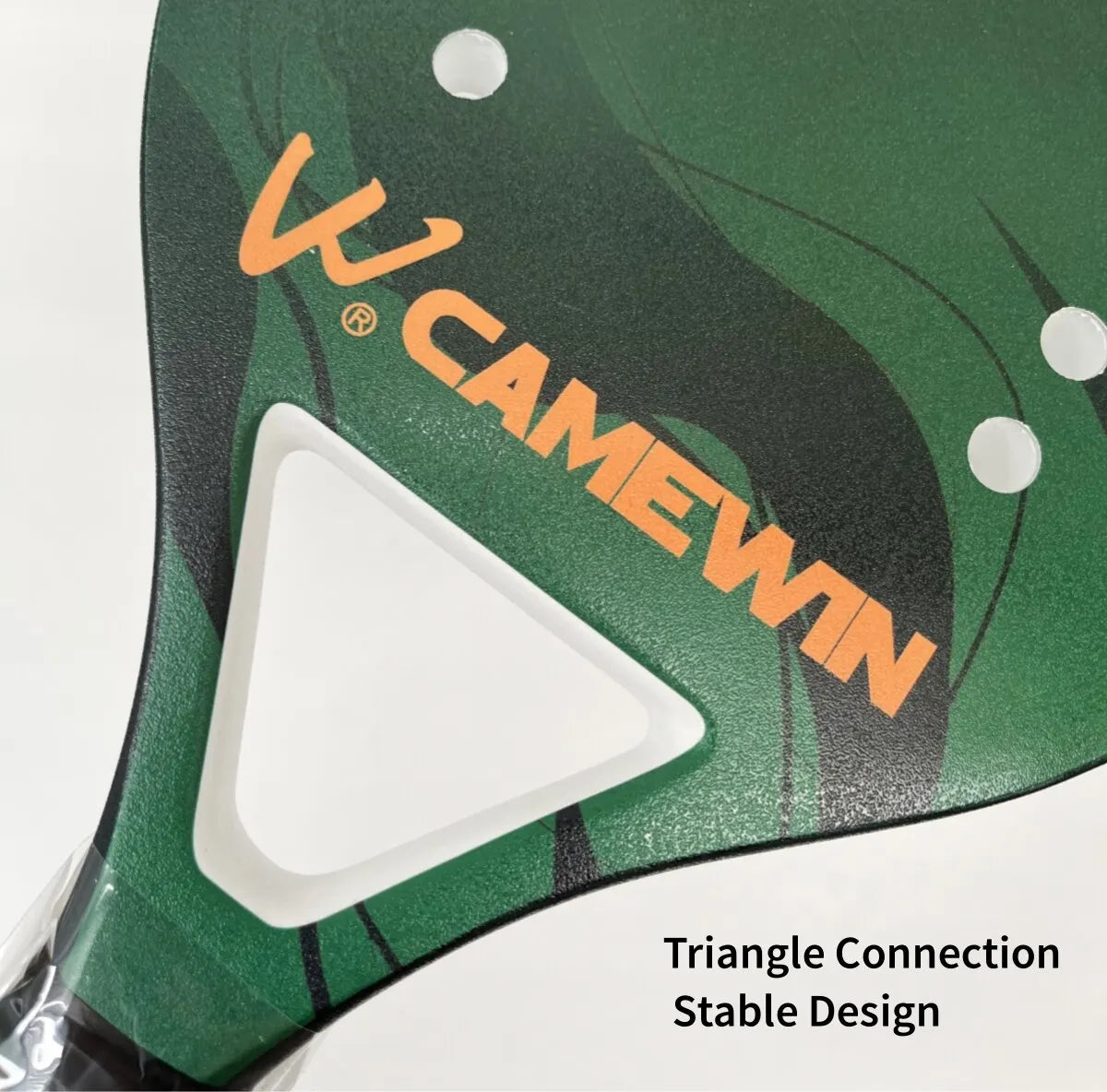 Beach Tennis Racket Camewin Padel Paddle 50% Carbon Fiber EVA Core Tennis Racket Lightweight With Protective Bag Cover Soft Face