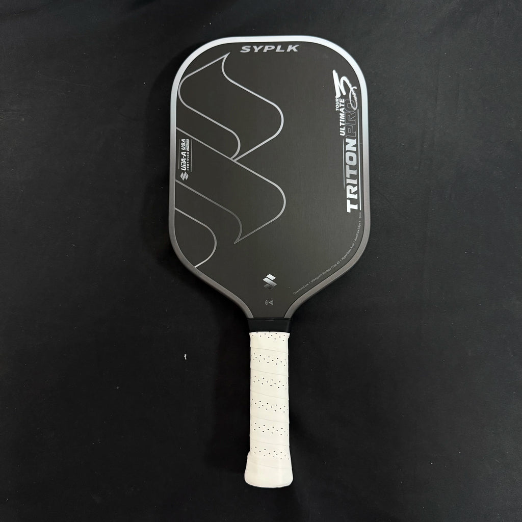 TRITON PRO3 Thermoformed T700 Carbon Fiber, Fabric Texture Pickleball Paddle, 16mm Polypropylene Honeycomb Core
