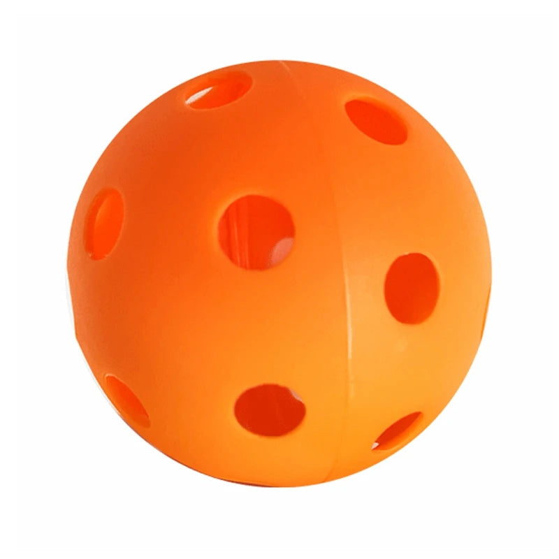 Indoor Pickleball Balls Paddle Ball 26 Holes Pickleball Sport Training Practice Plastic Pickleball Airflow Hollow Balls