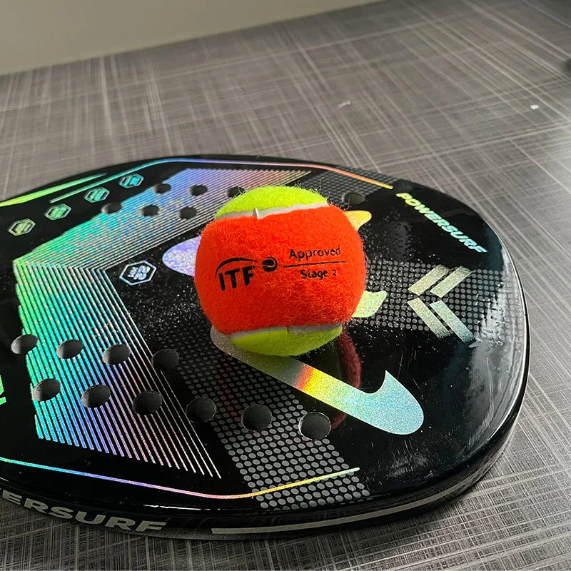 3 Pcs ITF Certified Beach Tennis Balls Standard Pressure Professional Training Balls Children Tennis Accessories 2023 New