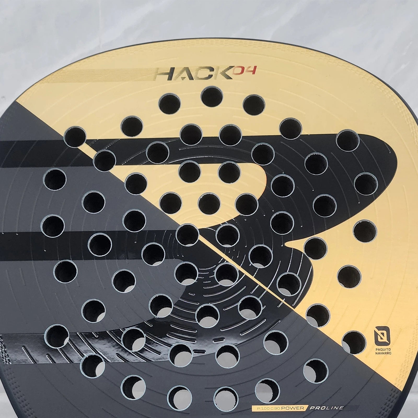 X-ONE-Carbon Fiber Paddle Raquete De Tenis  Nucleo Redondo Forma Para Iniciantes, Raquete Sem Capa Saco, 3K 12K 18K 2023-2025