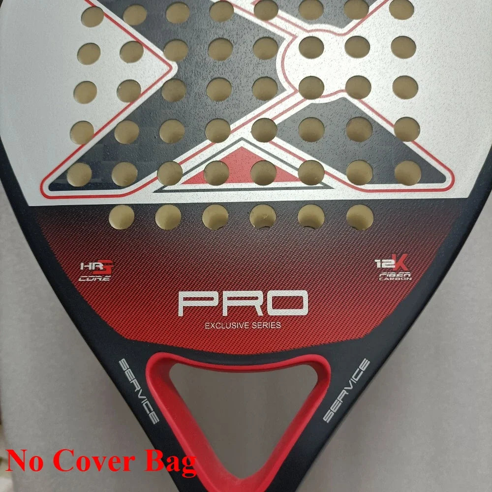 Hot Professional Padel Tennis Racket Carbon Fibre Composite Diamond Shaped EVA Laminated Foam Fengdong 3D SPIN Sports Racquet