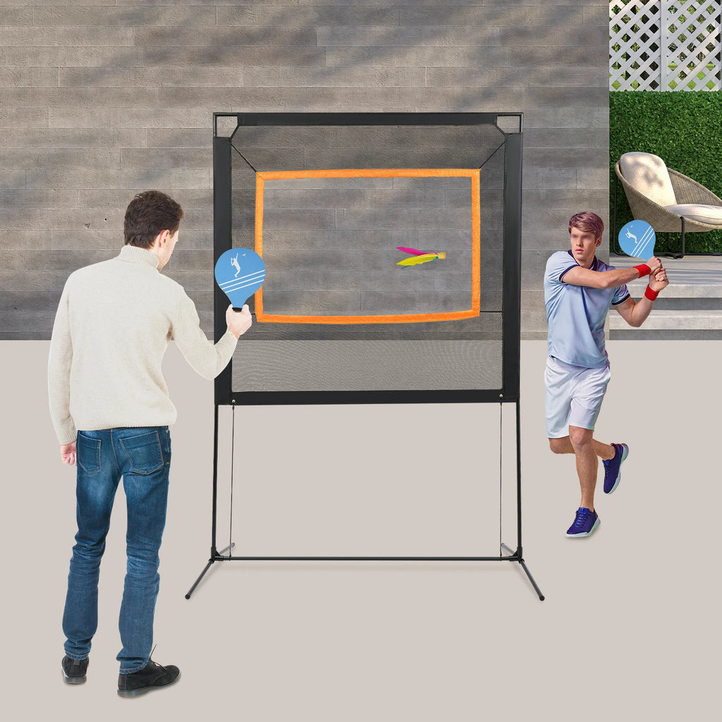 Shuttlecock Net Kit Bedminton Net With Stand Paddle Game With Net Outdoor Sports Badminton Net Set