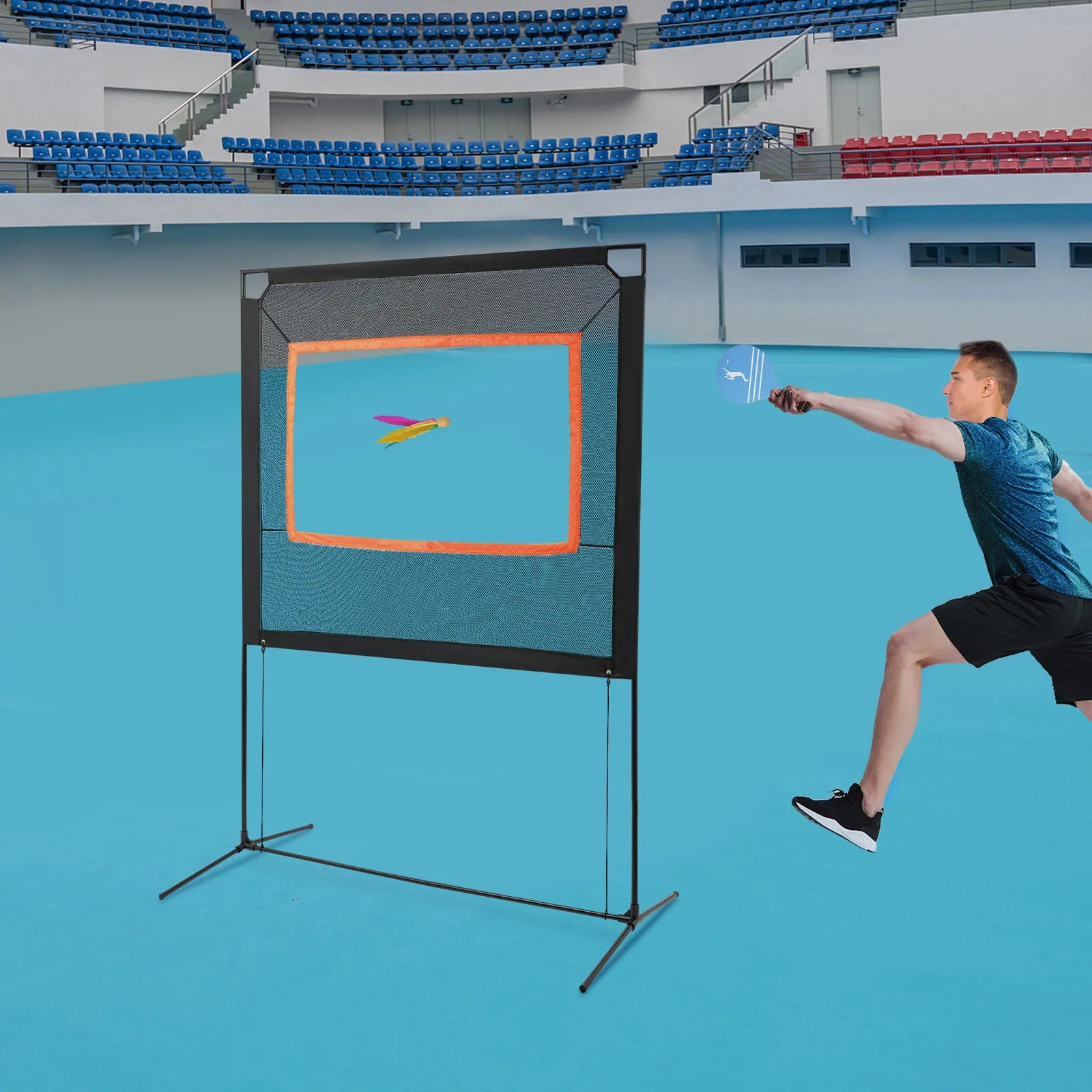 Shuttlecock Net Kit Bedminton Net With Stand Paddle Game With Net Outdoor Sports Badminton Net Set