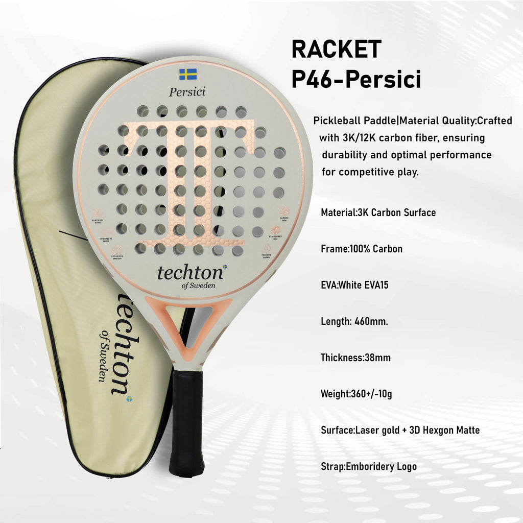 Pala Padel Raquetas de Tenis Racket Paddle Racquet EVA Soft 100%/3K/12K Carbon Fiber 3D Hexgon Paddle with Padel Bag Accessories