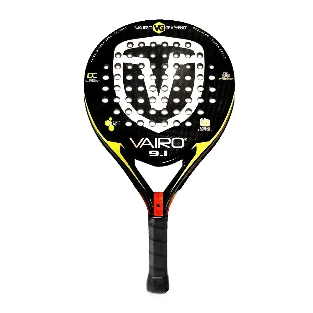 Padel Plate Tennis Racket Carbon Fibre Composite Diamond Shaped EVA Laminated Foam HPS Fengdong 3D SPIN Sports Racquet