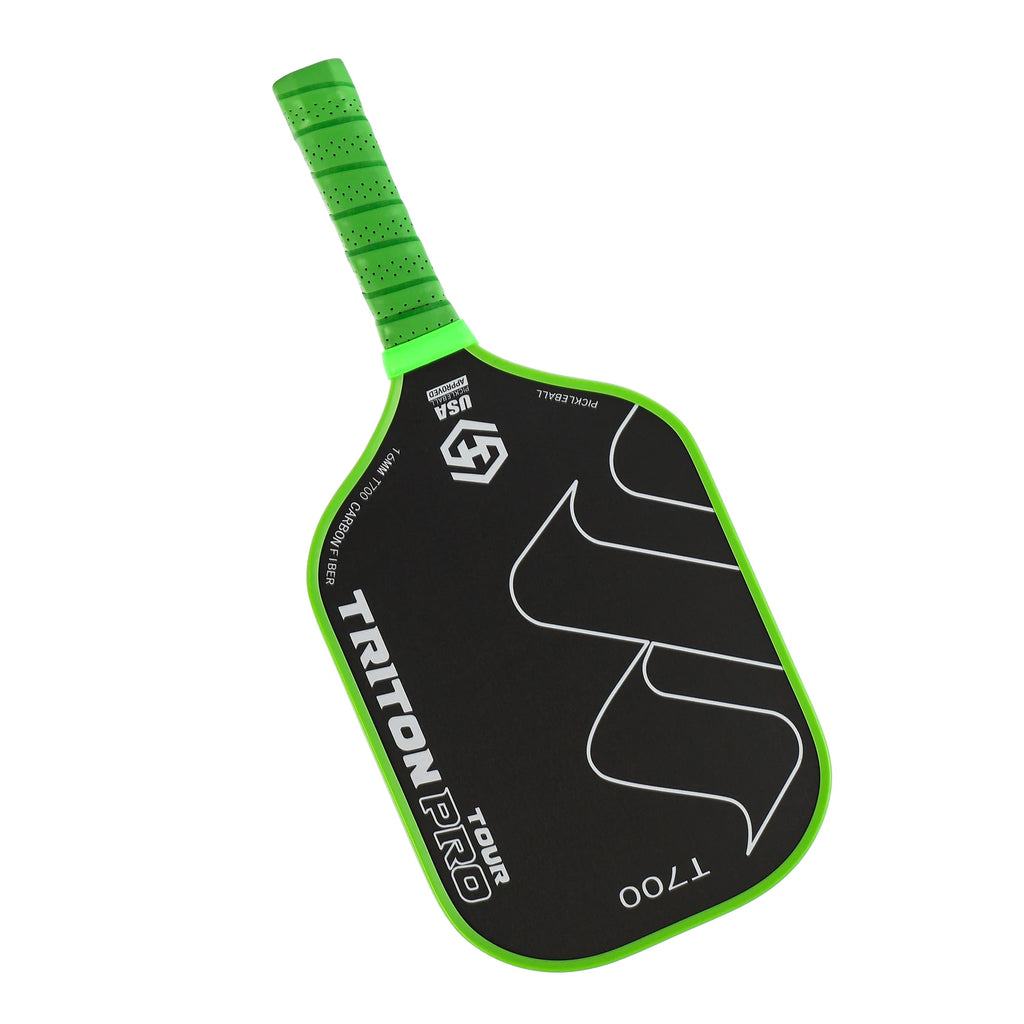 Pickleball Paddle with T700 Raw Carbon Fiber Surface 16mm STR-Core Power Polymer Core Premium Pickle Ball Racket Ultimate Spin