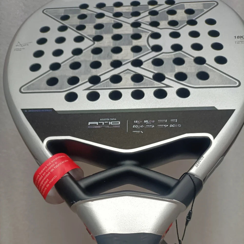 Hot Professional Padel Tennis Racket Carbon Fibre Composite Diamond Shaped EVA Laminated Foam Fengdong 3D SPIN Sports Racquet